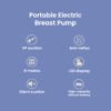 Portable breast pump
